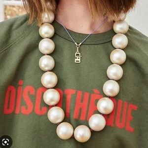 ISO Clare V. Jumbo Pearl Necklace